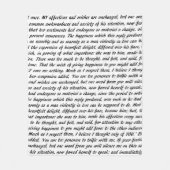 Couverture Polaire Texte de fierté et de préjudice (Devant)