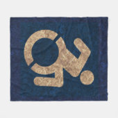 Couverture Polaire Texte Handicapé (Devant (Horizontal))