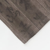 Couverture Polaire Texte Kanji à bord (Coin)