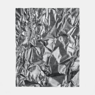 Couverture Polaire textile argenté