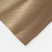 Couverture Polaire TEXTILE Brown ET BLANC STRIPÉ (Coin)