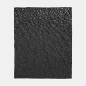 Couverture Polaire textile floral noir et gris (Devant)