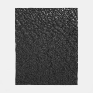 Couverture Polaire textile floral noir et gris