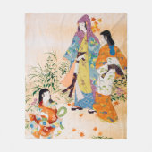 Couverture Polaire Textile japonais vintage (Devant)