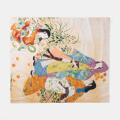 Couverture Polaire Textile japonais vintage (Devant (Horizontal))