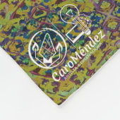 Couverture Polaire Textura #5 de la obra Piña. SERIE (Coin)