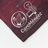 Couverture Polaire Textura #6 de la obra La puesta del sol (Coin)