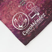 Couverture Polaire Textura #8 de la obra La puesta del sol (Coin)