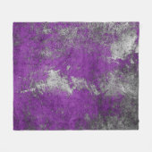 Couverture Polaire texture Abstraite (Devant (Horizontal))