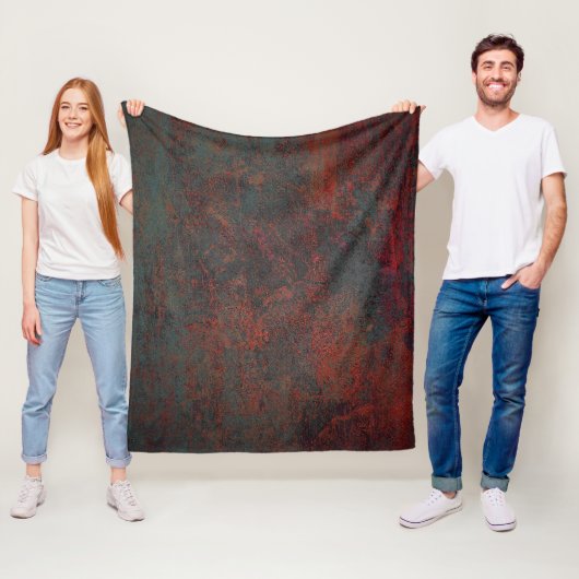 Couverture Polaire texture Abstraite (En situation)