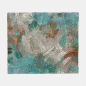 Couverture Polaire Texture Abstraite Psychédélique Des Trucs. (Devant (Horizontal))