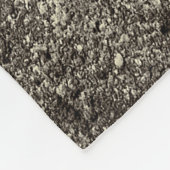 Couverture Polaire texture de béton Abstraite (Coin)