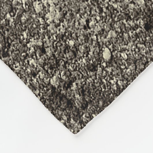 Couverture Polaire texture de béton Abstraite (Coin)