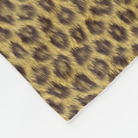 Couverture Polaire Texture de fourrure (Coin)