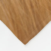 Couverture Polaire Texture de fourrure de renard rouge (Coin)