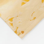 Couverture Polaire Texture de fromage avec trous (Coin)