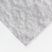 Couverture Polaire Texture de neige compactée (Coin)