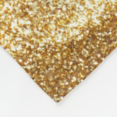 Couverture Polaire Texture de papier ridée or abstrait arrière - plan (Coin)