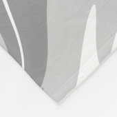 Couverture Polaire Texture de tourbillon de marbre abstrait - Tons gr (Coin)