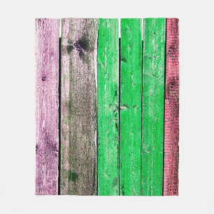 Couverture Polaire Texture de vieux bois fenceabstract, arrière - pla