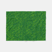 Couverture Polaire Texture d'herbe verte (Devant (Horizontal))