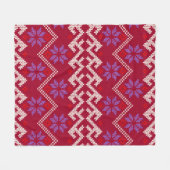 Couverture Polaire Texture du pull 2 (Devant (Horizontal))