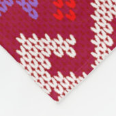 Couverture Polaire Texture du pull 2 (Coin)