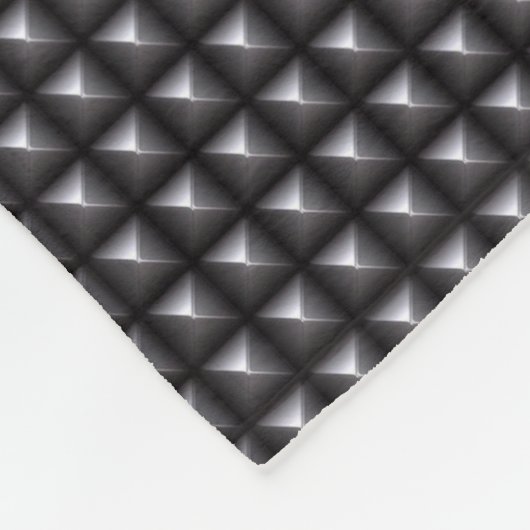 Couverture Polaire Texture en acier cloutée (Coin)