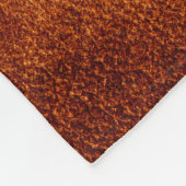 Couverture Polaire texture en cuir Brown (Coin)