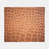 Couverture Polaire texture en cuir Brown pour arrière - plan (Devant (Horizontal))