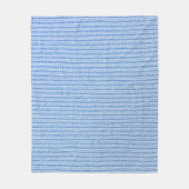 Couverture Polaire Texture en tissu rayé, véritable tissu. (Devant)