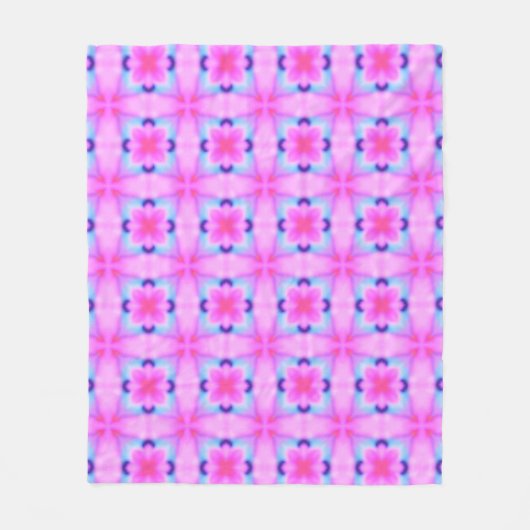 Couverture Polaire texture kaléidoscope géométrique et décorative Abs (Devant)