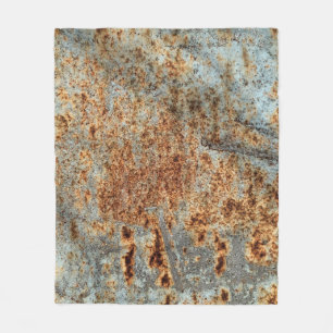 Couverture Polaire Texture métallique avec rayures et fissures. VINTA