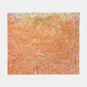 Couverture Polaire Texture of the old painted metalabstract, age, anc (Devant (Horizontal))