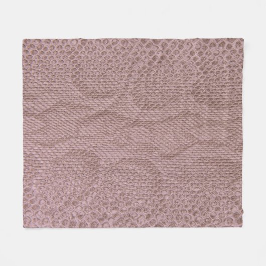 Couverture Polaire Texture Snakeskin (Devant (Horizontal))