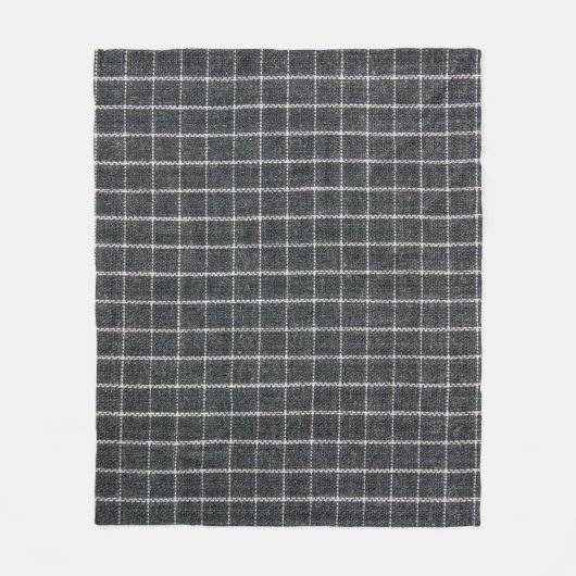 Couverture Polaire texture tartane (Devant)
