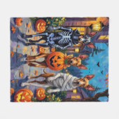 Couverture Polaire Thai Ridgeback Trick-or-Treating Halloween Costume (Devant (Horizontal))