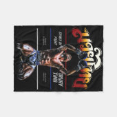 Couverture Polaire Thaïlande Muay Thai Kickboxing Original (Devant (Horizontal))