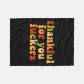 Couverture Polaire Thankful For You Forers (Devant (Horizontal))