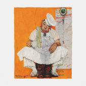 Couverture Polaire Thanksgiving Day Blues (Devant)