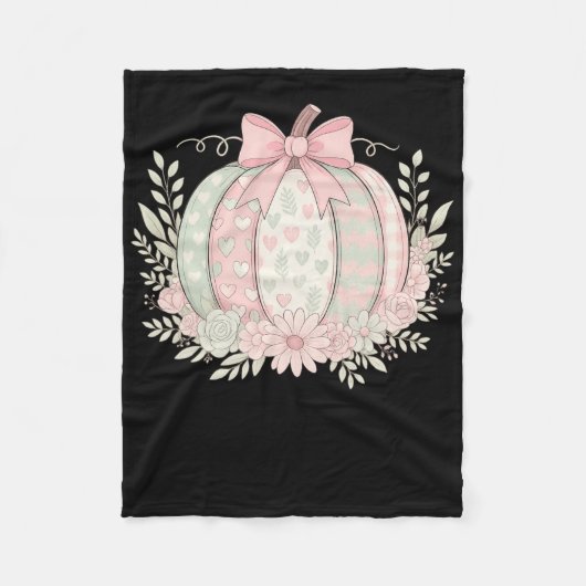 Couverture Polaire Thanksgiving Pumpkin Pie Chasing Cream Game On Tha (Devant)