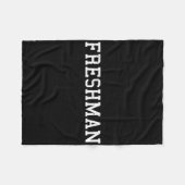 Couverture Polaire That Says Freshman Tee Print Ck To School  (Devant (Horizontal))