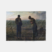 Couverture Polaire The Angelus, Jean-François Millet, 1857-1859 (Devant (Horizontal))