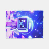 Couverture Polaire The Baby Angel Astronaut in Space on a Warm (Devant (Horizontal))