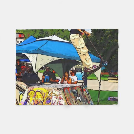 Couverture Polaire The Big Jump - Scooter Trick (Devant (Horizontal))