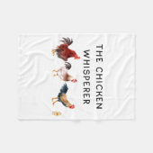 Couverture Polaire The Chicken Whisperer Funny  (Devant (Horizontal))