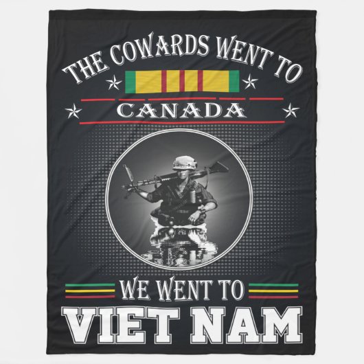COUVERTURE POLAIRE THE COWARDS WENT TO CANADA (Devant)