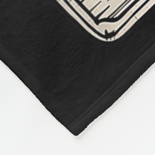 Couverture Polaire The Crocheter Tarot Card Funny Yarn Design (Coin)