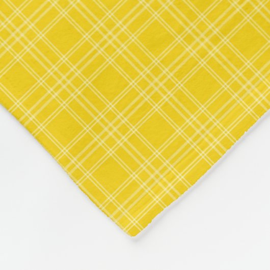 Couverture Polaire The front features a bright yellow checkered  (Coin)