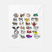 Couverture Polaire The Greek Alphabet Letters (Devant)